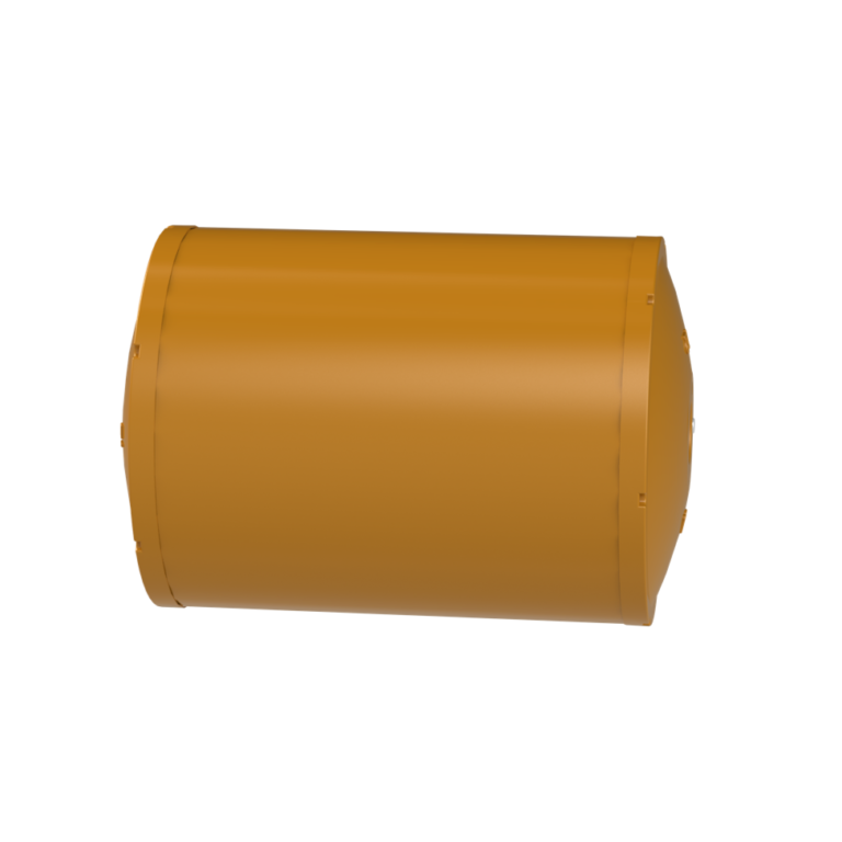 Curd 12 A Large Barrier Float with Pipe Through Hull