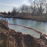 boom used as silt curtain ny