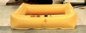 inflatable wall berm small