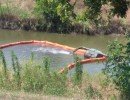 pump discharge type silt curtain