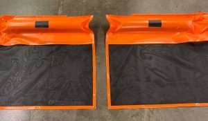 texas boom type i turbidity curtain with permeable skirt a