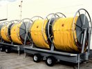 Oil Spill Containment Boom Reels